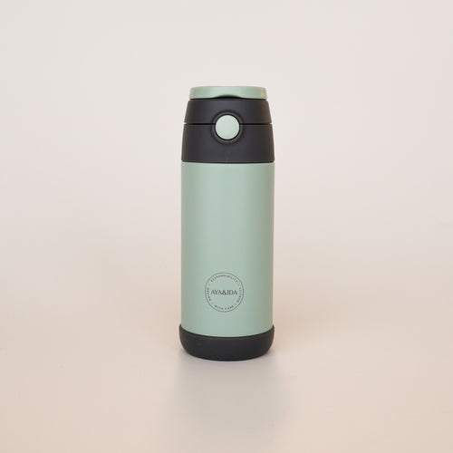 Image of a mint green Aya & Ida thermo bottle 500ml