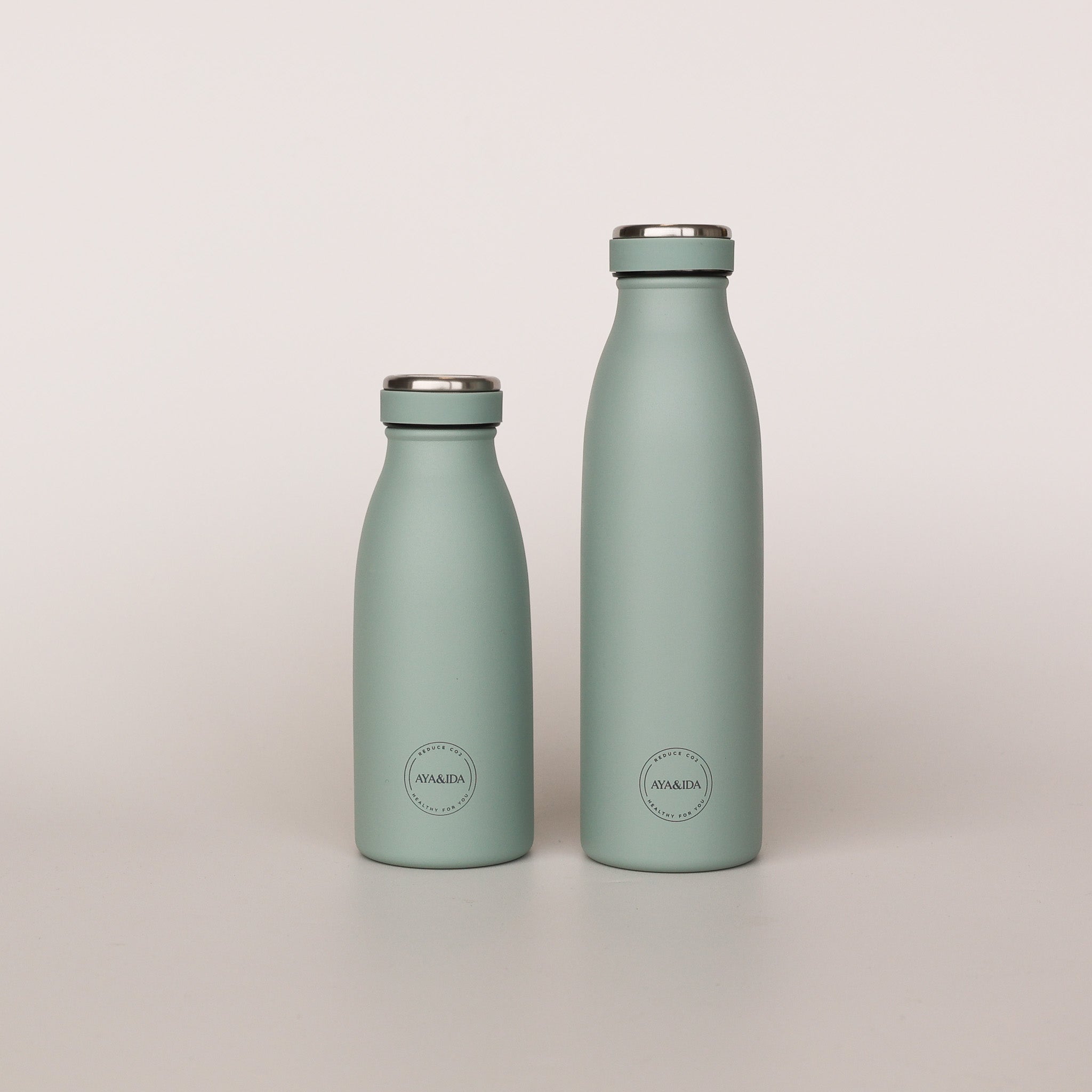 Aya Ida Drikkeflaske Mint 500 ml genanvendelig stålflaske