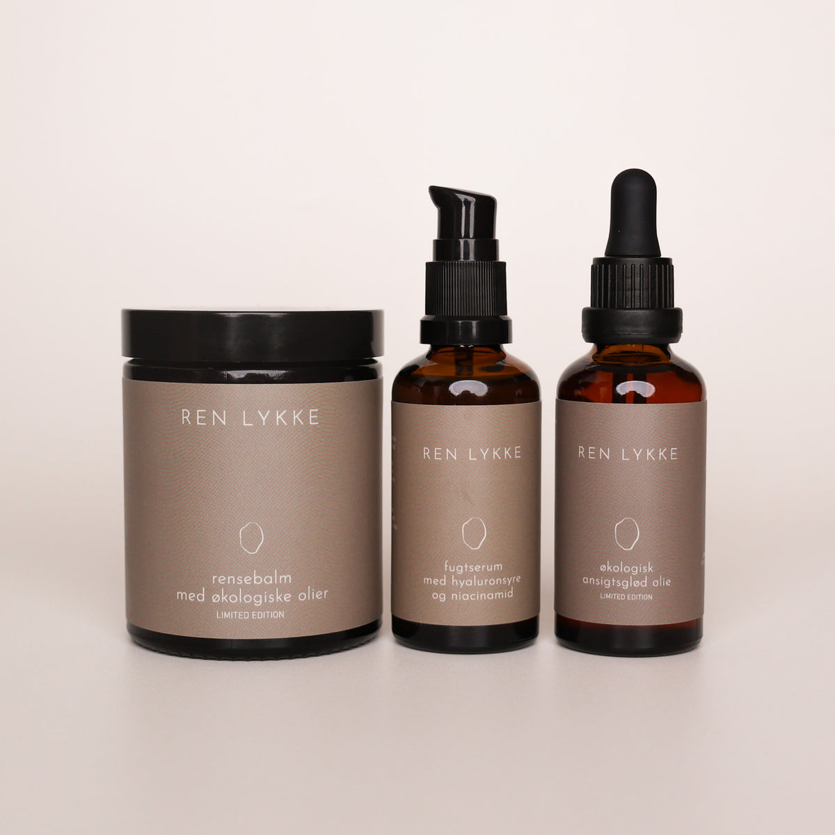 Pakke | Limited edition ansigtsrutine med ansigtsglød