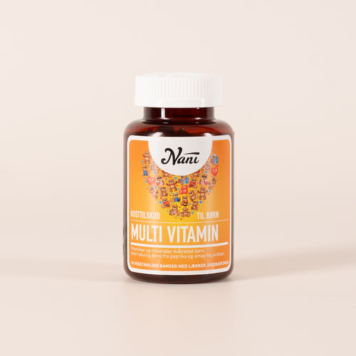 Nani Multi vitaminer i bamseform  til børn