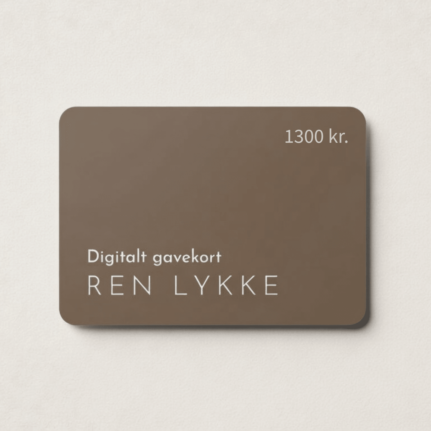 Gavekort