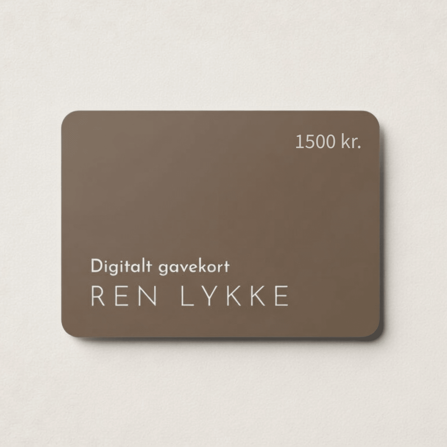 Gavekort