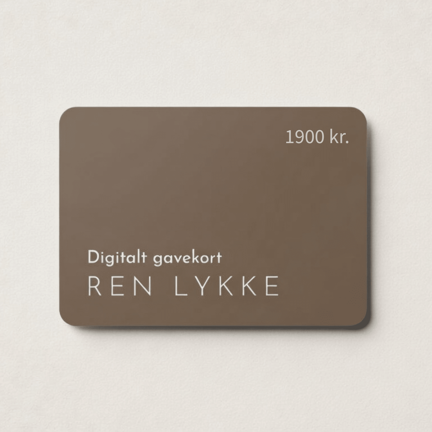 Gavekort