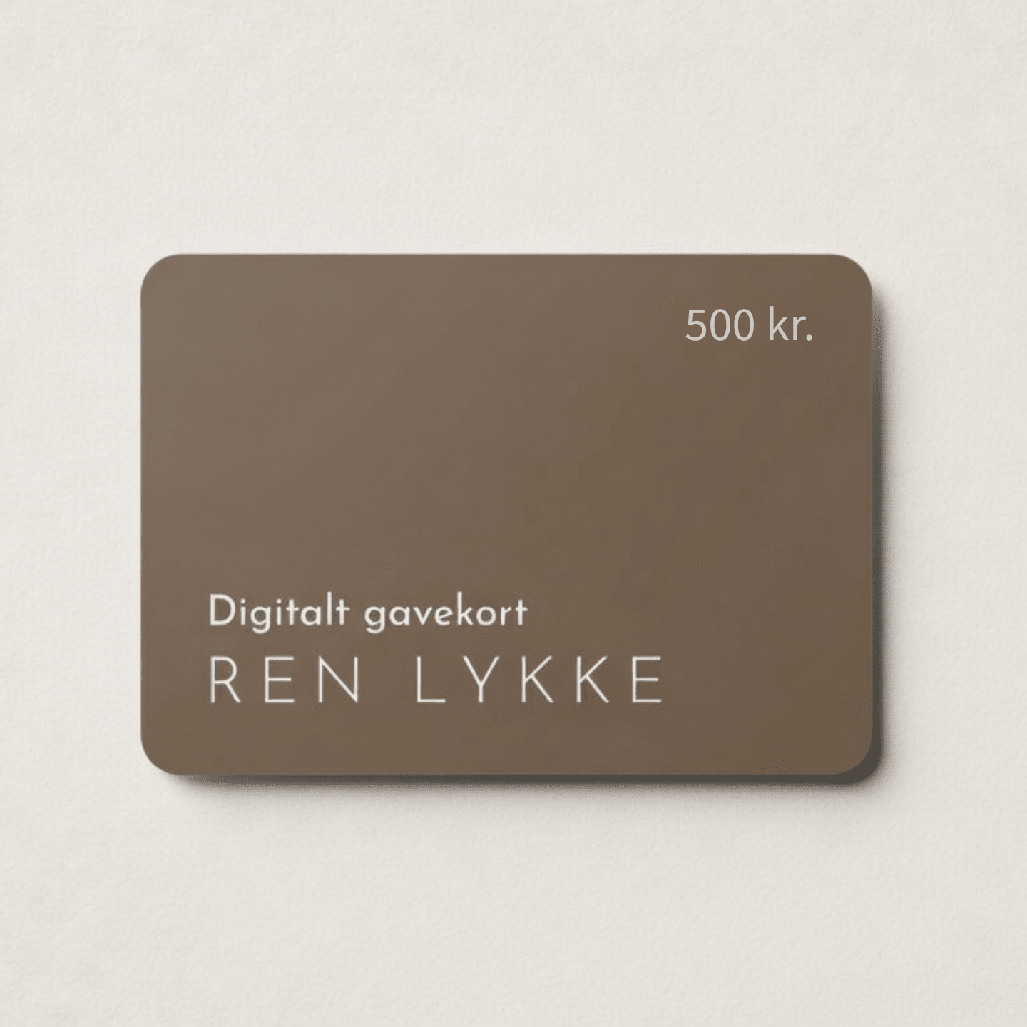 Gavekort