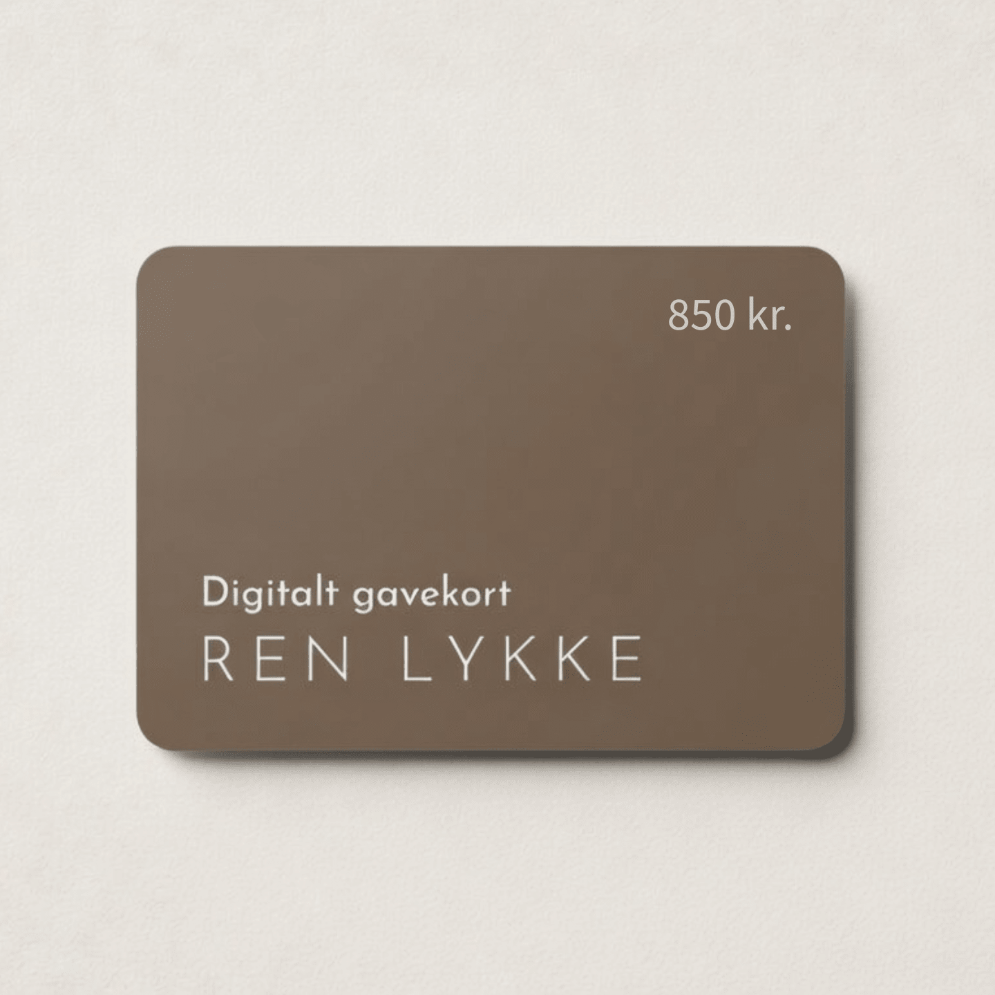 Gavekort